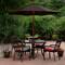 8.5ft. Outdoor Patio Market Umbrella with Wooden Pole